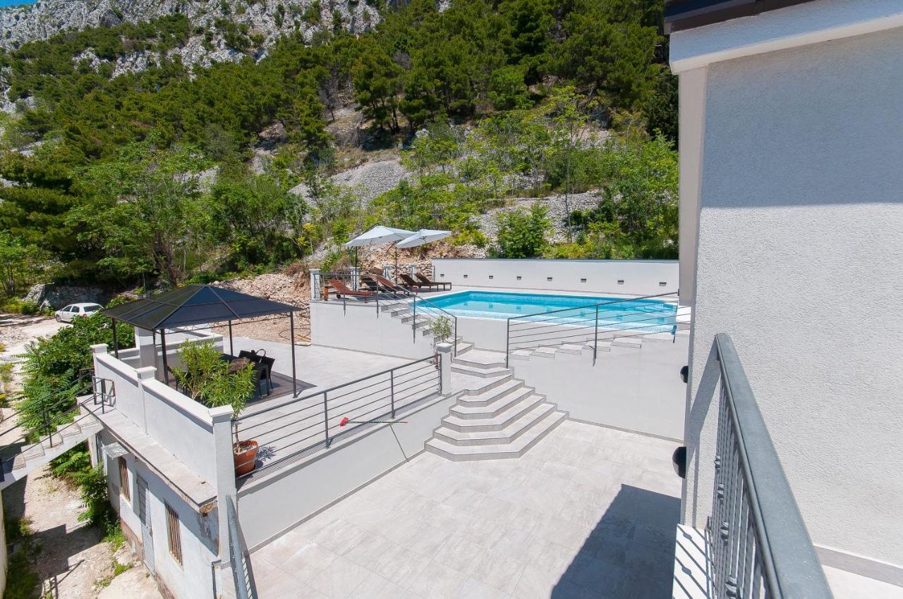 Xxl Villa Vista - Heated Pool Lokva Rogoznica Exterior foto